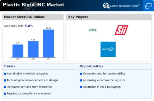 Plastic Rigid IBC Market Infographic