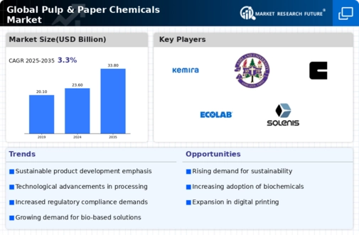 Pulp & Paper Chemicals Market Infographic