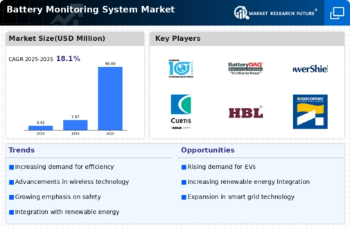Battery monitoring system Market Infographic