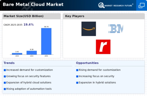 Bare Metal Cloud Market Infographic