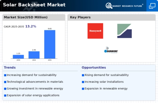 Solar Backsheet Market Infographic