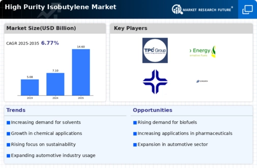 High Purity Isobutylene Market Infographic
