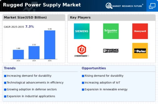 Rugged Power Supply Market Infographic