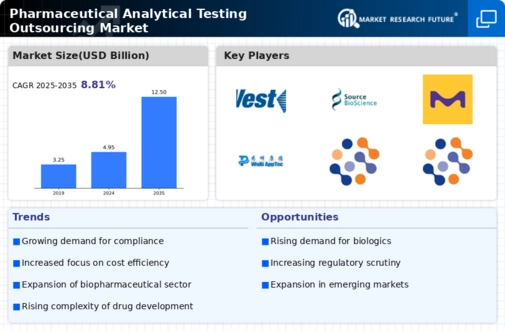 Pharmaceutical Analytical Testing Outsourcing Market Infographic