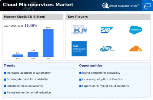 Cloud microservices Market Infographic