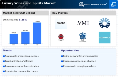 Luxury Wines Spirits Market Infographic