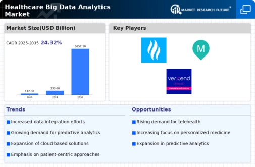 Healthcare Big Data Analytics Market Infographic