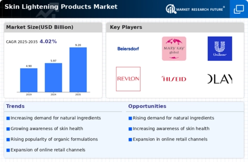 Skin Lightening Products Market Infographic