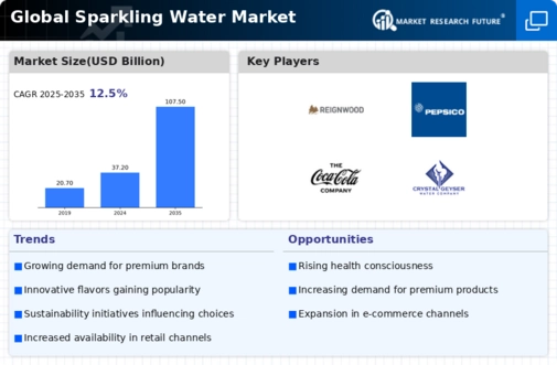 Sparkling Water Market Infographic