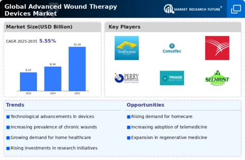 Advanced Wound Therapy Devices Market Infographic