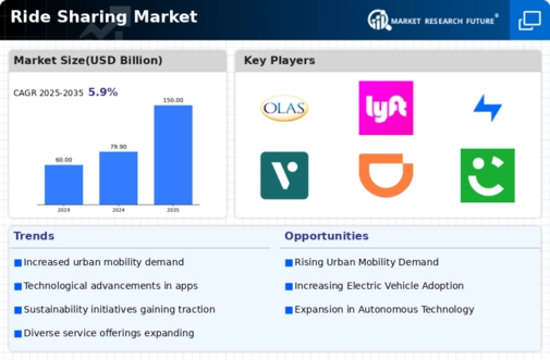 Ride Sharing Market Infographic