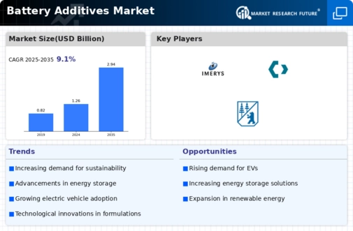 Battery Additives Market Infographic