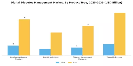 Digital Diabetes Management Market Segment Image 2