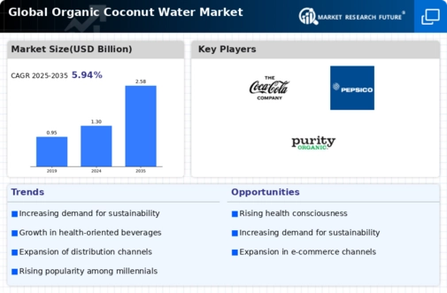 Organic Coconut Water Market Infographic