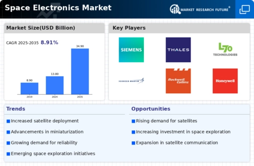 Space Electronics Market Infographic