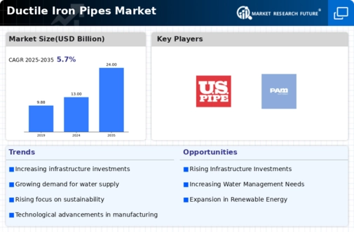 Ductile Iron Pipes Market Infographic
