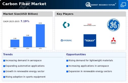 Carbon Fiber Market Infographic