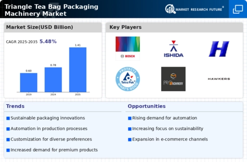 Triangle Tea Bag Packaging Machinery Market Infographic