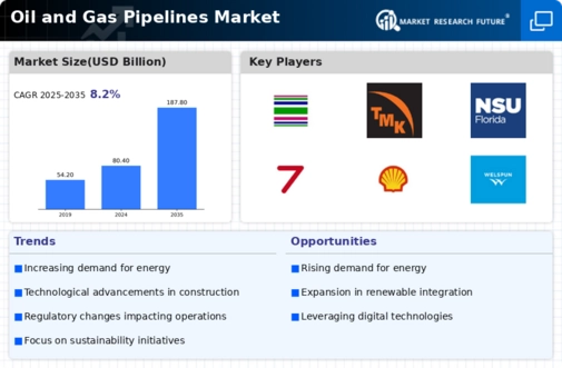 Oil & Gas Pipeline Market Infographic