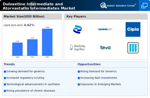 Duloxetine Atorvastatin Intermediates Market Infographic