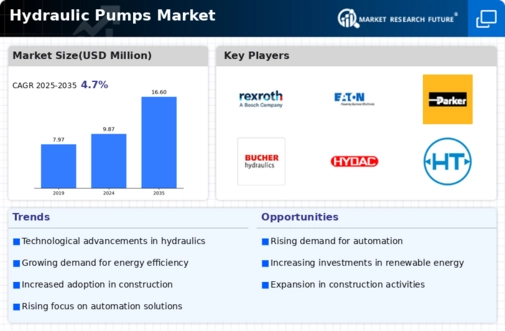 Hydraulic Pumps Market Infographic