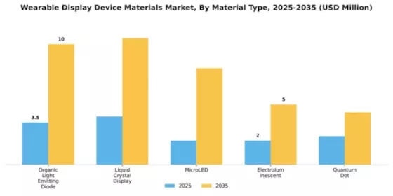 Wearable Display Device Materials Market Segment Image 2