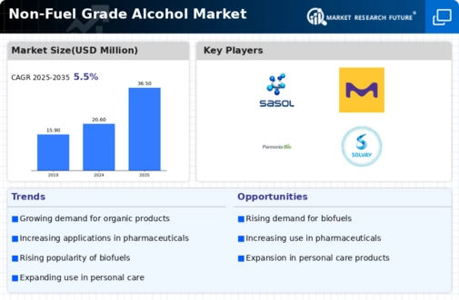 Non Fuel Grade Alcohol Market Infographic
