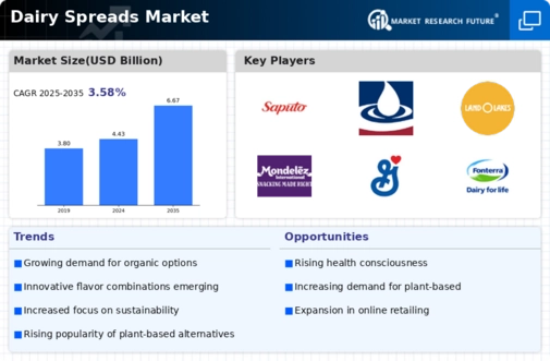 Dairy Spreads Market Infographic