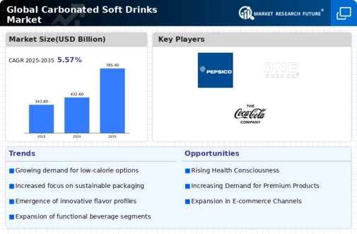 Carbonated Soft Drinks Market Infographic
