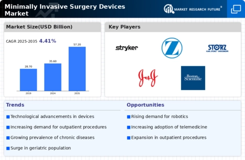 Minimally Invasive Surgery Devices Market Infographic