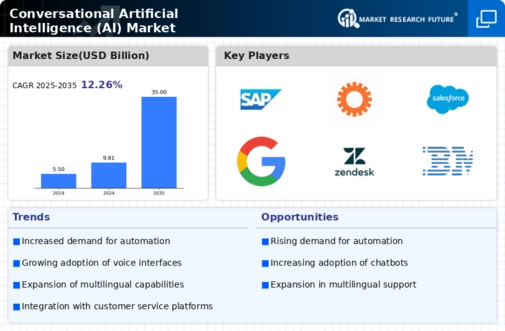 Conversational AI Market Infographic