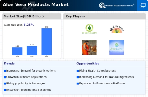 Aloe Vera Products Market Infographic