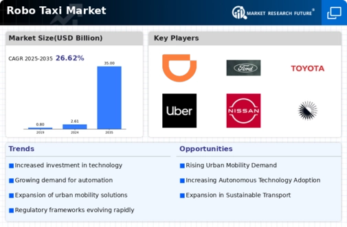Robo Taxi Market Infographic