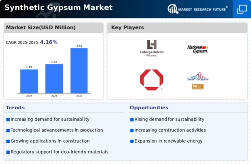 Synthetic Gypsum Market Infographic