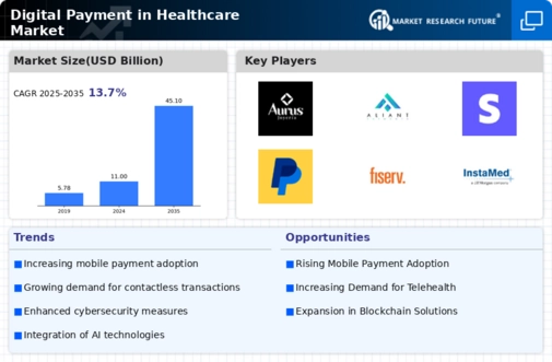 Digital Payment Healthcare Market Infographic