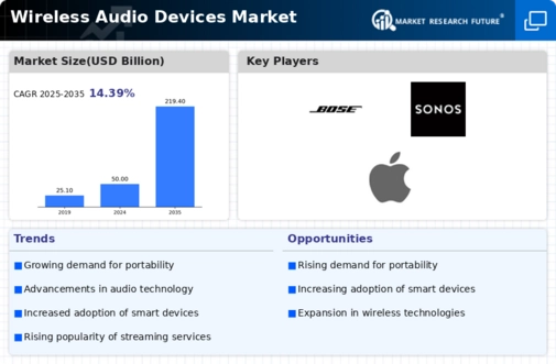 Wireless Audio Devices Market Infographic