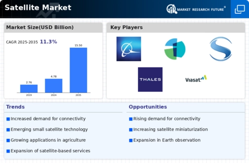 Satellite Market Infographic