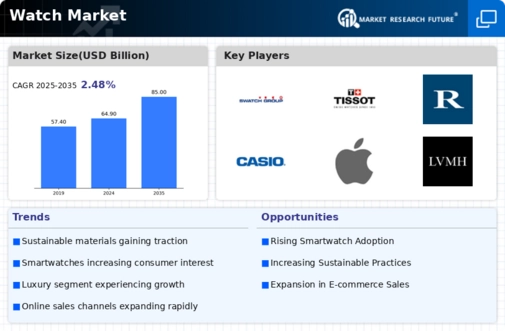 Watch Market Infographic