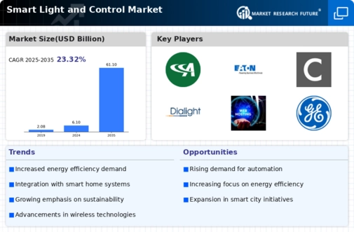 Smart Light Control Market Infographic