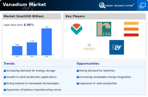 Vanadium Market Infographic