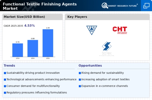 Functional Textile Finishing Agents Market Infographic