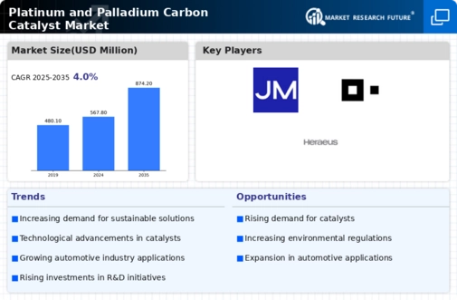 Platinum Palladium Carbon Catalyst Market Infographic