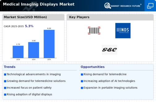 Medical Imaging Displays Market Infographic