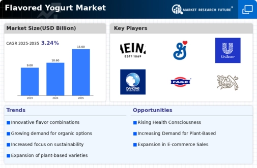 Flavored Yogurt Market Infographic