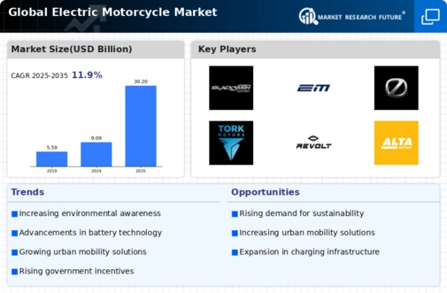 Electric Motorcycles Market Infographic