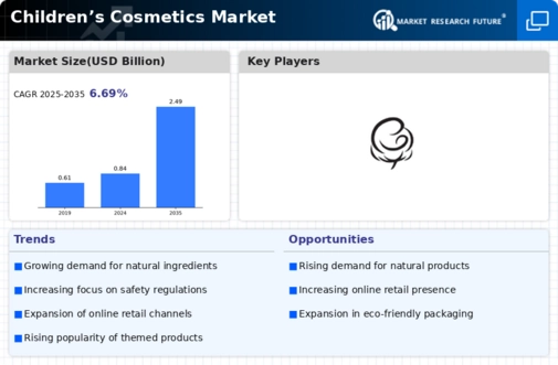 Children’s Cosmetics Market Infographic