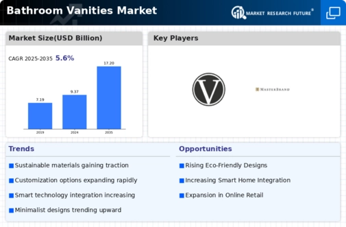 Bathroom Vanities Market Infographic
