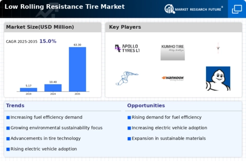 Low Rolling Resistance Tire Market Infographic