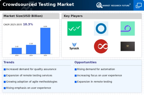 Crowdsourced Testing Market Infographic