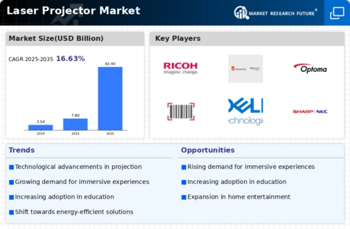 Laser Projector Market Infographic